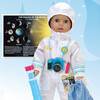 18'' Doll 8 pcs Smithsonian Astronaut Set, White - Doll Accessories - 4