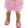 18'' Doll Glitter Shoes, Light Pink - Doll Accessories - 3