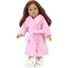 18'' Doll Bunny Slippers, White - Doll Accessories - 5 - thumbnail