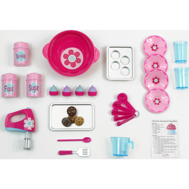 18'' Doll Baking Set, Pink