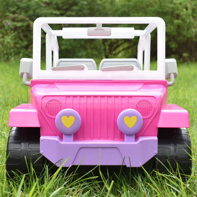 18'' Doll 4 x 4 Beach Cruiser Vehicle, Hot Pink - Doll Accessories - 7