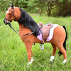 18'' Doll Fabric Horse, Tan - Doll Accessories - 4 - thumbnail