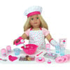 18'' Doll Baking Set, Pink - Doll Accessories - 2