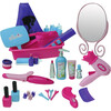 18'' Doll Hair Salon Set, Pink - Doll Accessories - 2