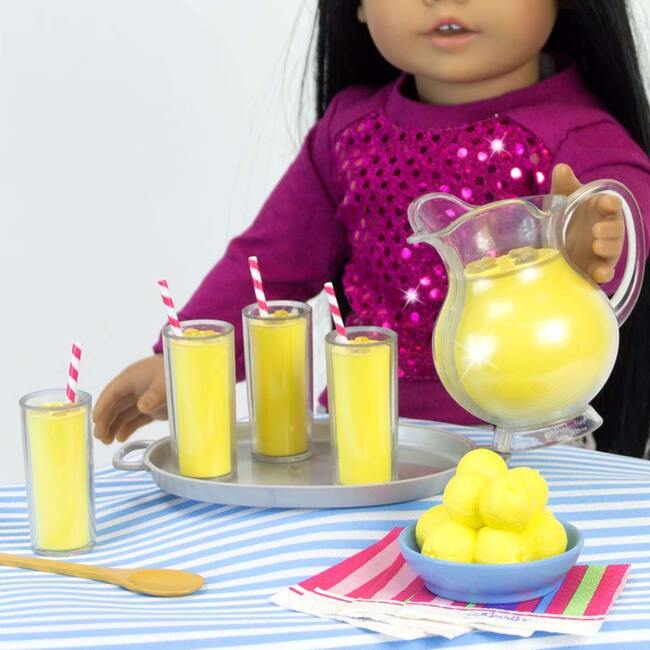 18'' Doll Fresh Lemonade Set, Yellow