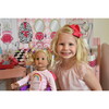 18'' Doll Hair Salon Set, Pink - Doll Accessories - 5