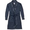 Women's Robe, Pinstripe - Robes - 1 - thumbnail