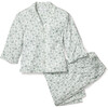 Women's Sussex Evergreen Wide Leg Pajama Set, Sussex Evergreen - Pajamas - 1 - thumbnail