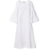 Women's Seraphina Nightgown, White Flannel - Pajamas - 1 - thumbnail