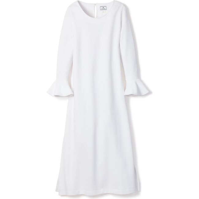 Women's Pima Ophelia Nightgown, Luxe Jacquard Pima