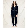 Women's Pima Jumpsuit, Black - Pajamas - 2