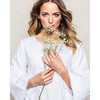 Women's Seraphina Nightgown, White Flannel - Pajamas - 2