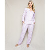 Women's Pajama Set, Blush Bouquet - Pajamas - 3