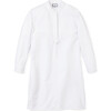 Women's Grace Nightgown, White Flannel - Pajamas - 1 - thumbnail