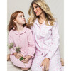 Women's Pajama Set, Blush Bouquet - Pajamas - 4