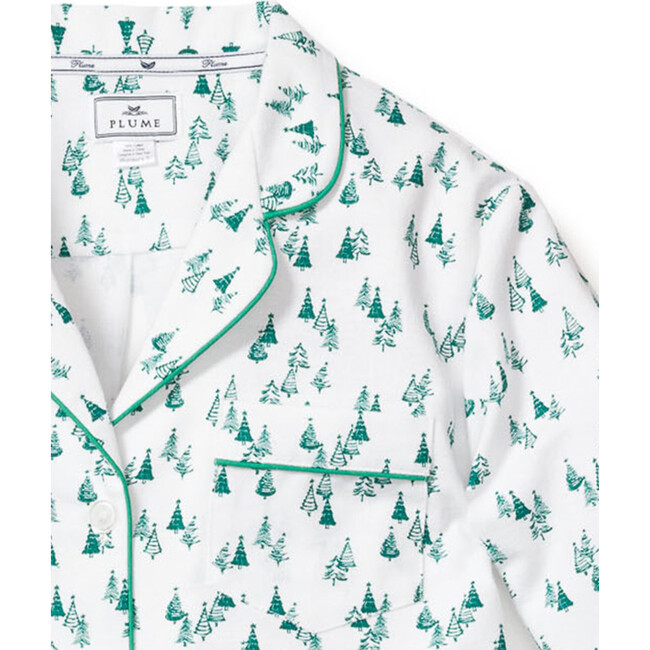 Women's Pajama Set, Evergreen Forest - Pajamas - 6