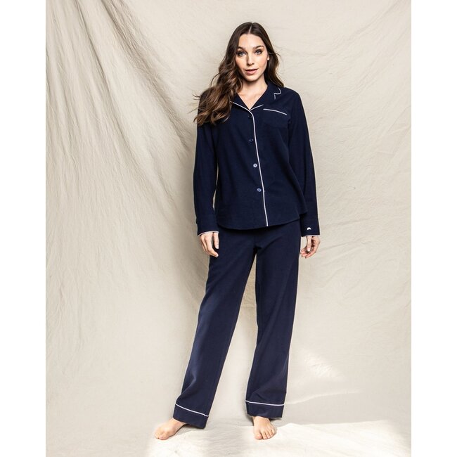 Women's Classic Pajama Set, Navy