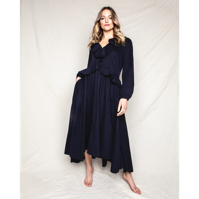 Women's Anna Nightgown, Navy - Pajamas - 2