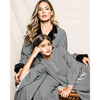 Seraphine Nightgown, West End Houndstooth - Pajamas - 2