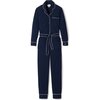 Women's Jumpsuit, Navy - Pajamas - 1 - thumbnail