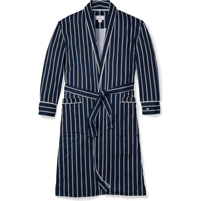 Men's Classic Robe, Pinstripe