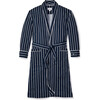 Men's Classic Robe, Pinstripe - Pajamas - 1 - thumbnail