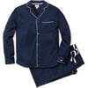 Men's Classic Pajama Set, Navy - Pajamas - 1 - thumbnail