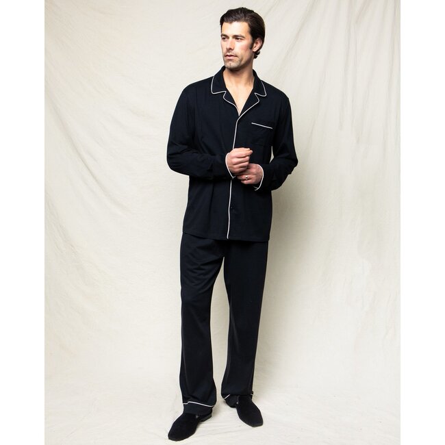 Men's Classic Pajama Set, Black