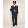Men's Classic Pajama Set, Luxe Pima Foulard - Pajamas - 2 - thumbnail