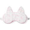 Kids Kitty Eye Mask, Blush Bouquet - Eye Masks - 1 - thumbnail