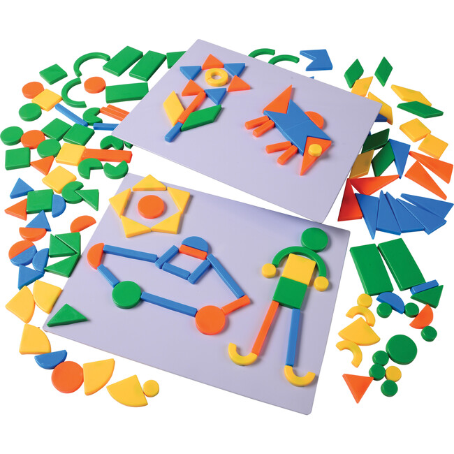 Magnetic Shapes, Multicolor - Games - 5
