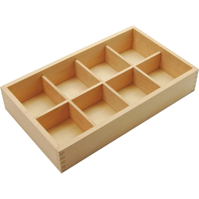 Wooden Sorting Box, Tan - Stackers - 1
