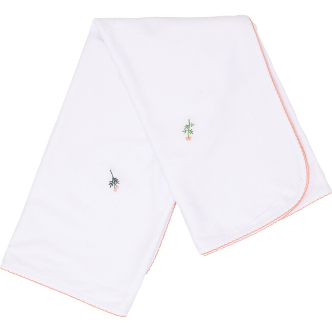 Botanical Embroidered Blanket - Blankets - 1
