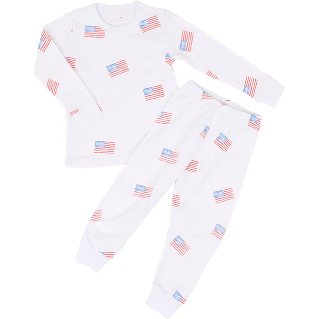 American Flag Two Piece Pajama - Pajamas - 1
