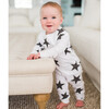 Bold Star Pajamas, Black - Pajamas - 2