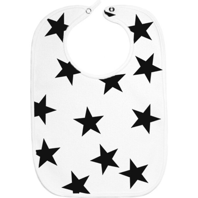 Black Bold Star Bib