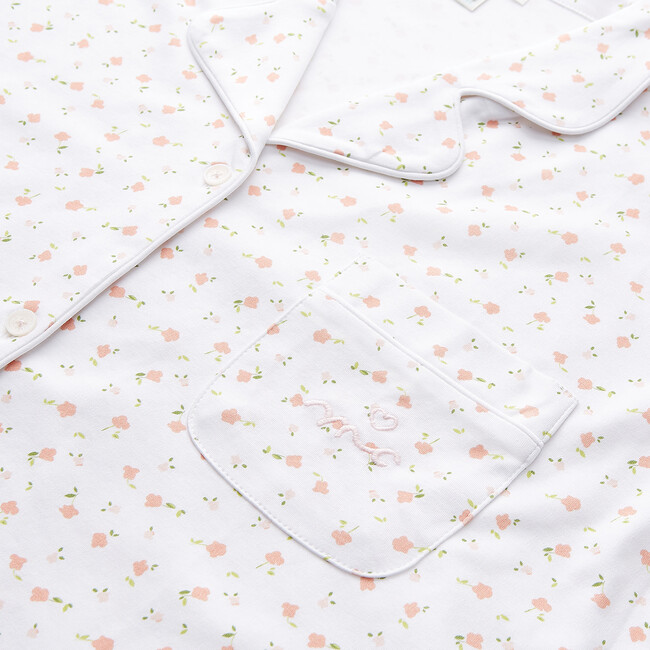 Bloom Wind Adult Pyjama, Pink - Pajamas - 2