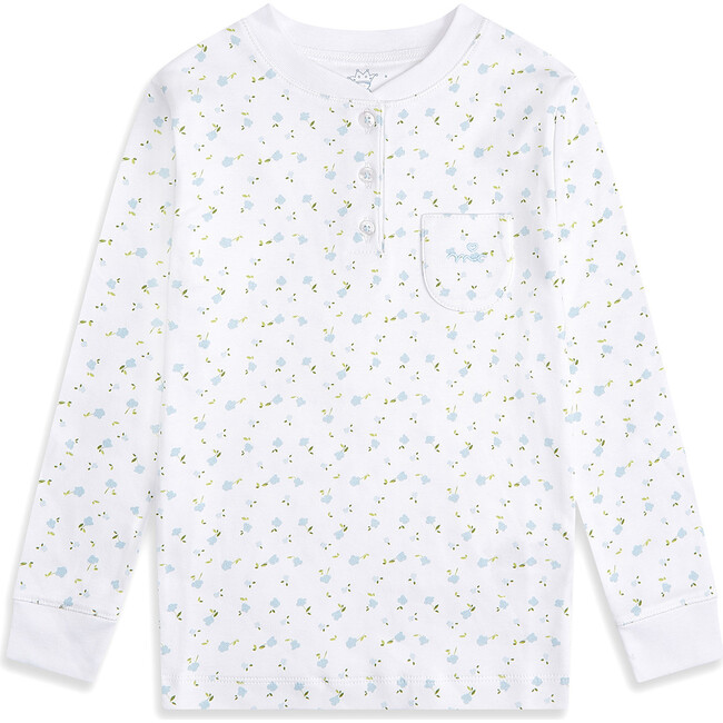 Bloom Wind Pyjama, Blue - Pajamas - 4