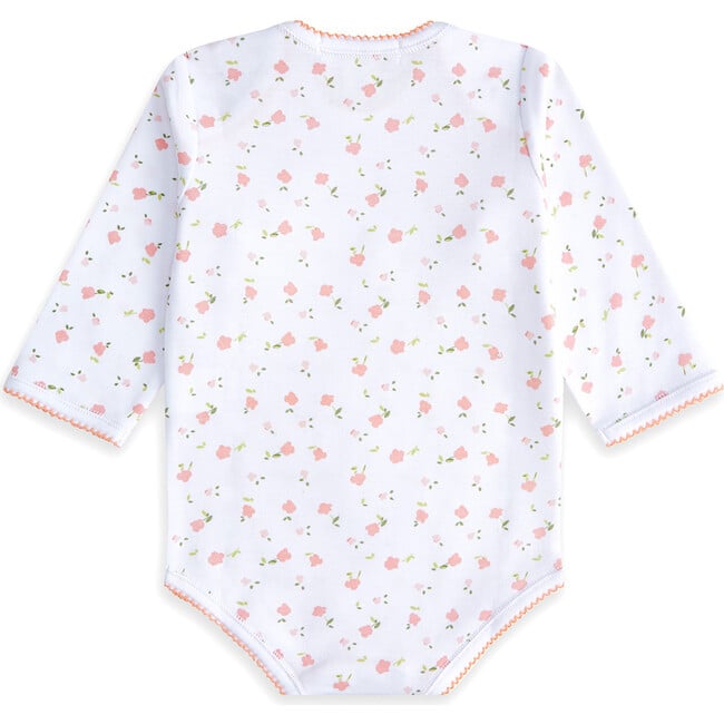 Bloom Wind Long Sleeve Onesie, Pink - Onesies - 3