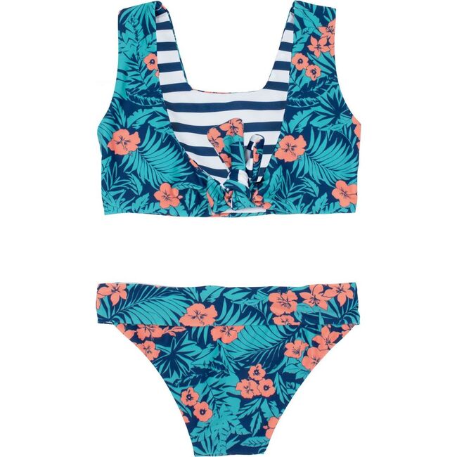 Island Hopper Reversible Bikini, Navy - Feather 4 Arrow Swim | Maisonette