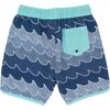 Cosmic Waves Baby Boy Boardshort, Navy - Swim Trunks - 2