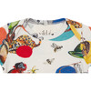 Organic Cotton Bodysuit, Precious Wildlife - Onesies - 2