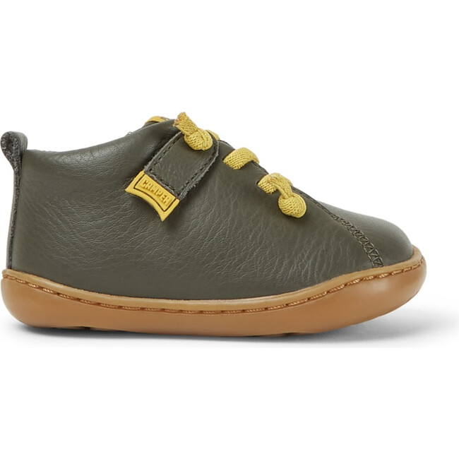 Kids Peu Cami FW Leather Boot, Green