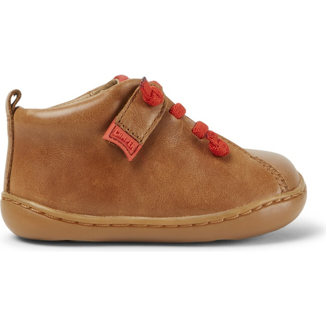Kids Peu Cami FW Leather Boot, Brown
