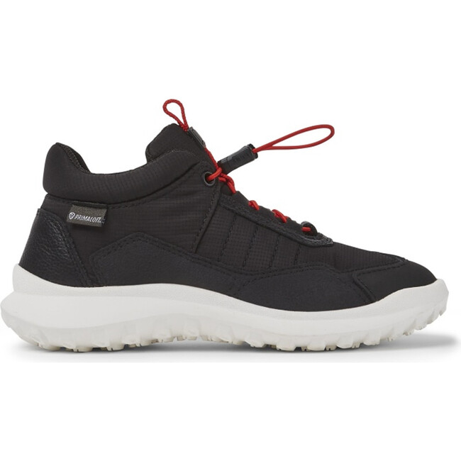 Kids CRCLR Technical Fabric Sneaker, Black - Sneakers - 1