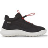Kids CRCLR Technical Fabric Sneaker, Black - Sneakers - 1 - thumbnail