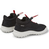 Kids CRCLR Technical Fabric Sneaker, Black - Sneakers - 3