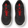 Kids CRCLR Technical Fabric Sneaker, Black - Sneakers - 4