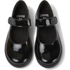 Girls Spiral Comet Suede Mary Jane, Black - Sandals - 4