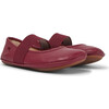 Girls Right Leather Ballerina, Pink - Sandals - 2